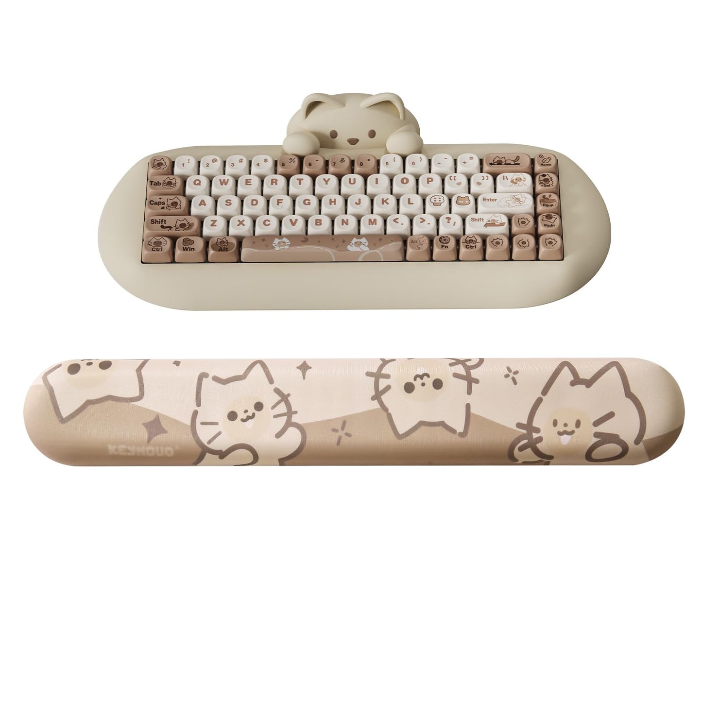 YUNZII Reposamuñecas para teclado, mouse y teclado, soporte