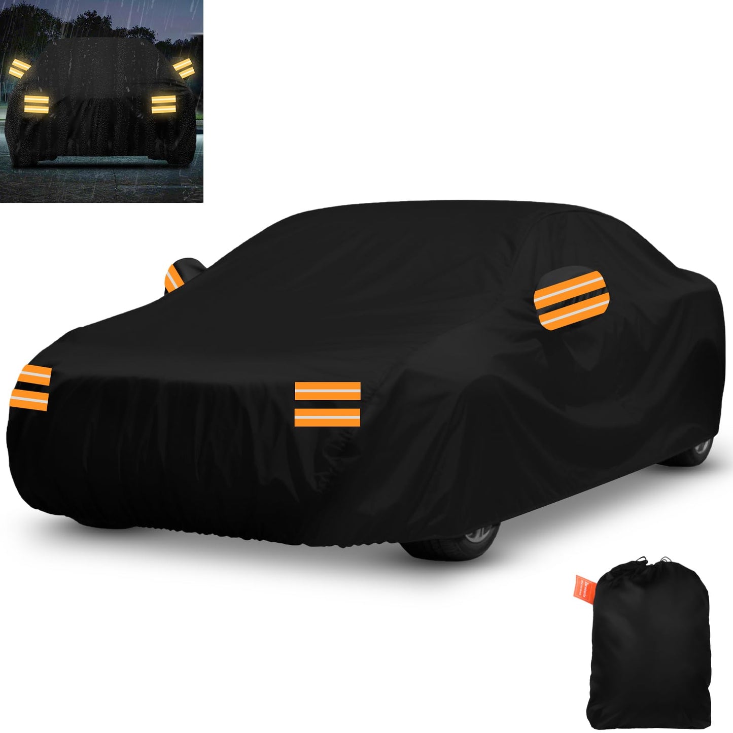 Fundas para automóvil, 420D resistentes, impermeables, 6000P