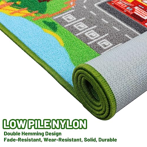 Alfombra de juego para niños, alfombra de 59 x 39.4 pulgadas