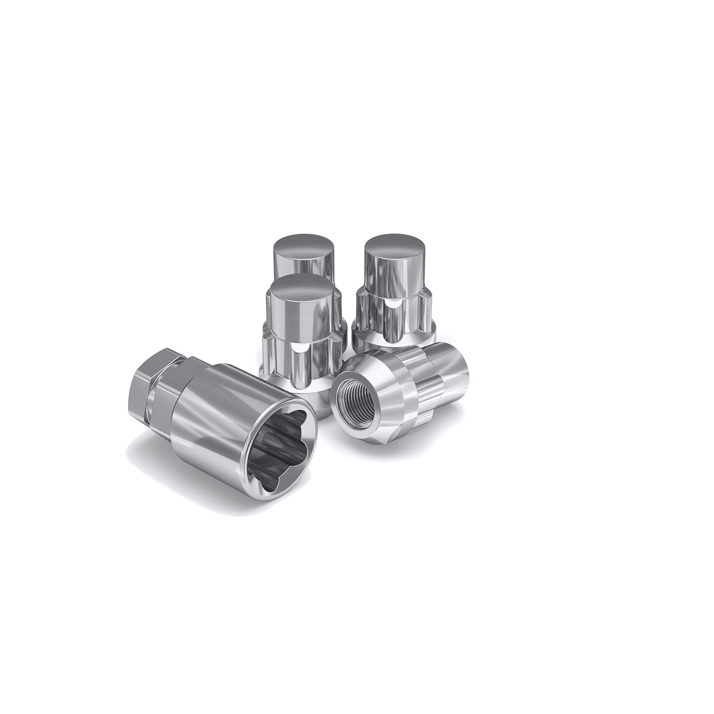 White Knight 40400S Cerradura de rueda de bellota con acabad