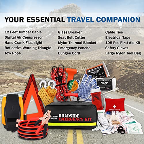 Everlit Kit de emergencia para automóvil de supervivencia, k