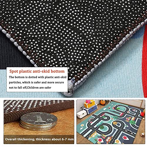 Alfombra de juegos para niños, alfombra de vida urbana ideal