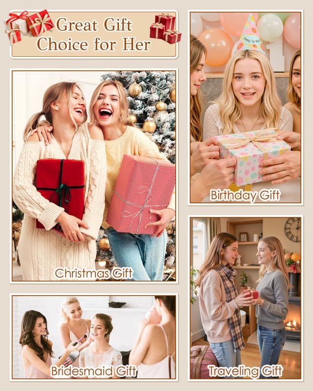 Regalos para mujeres, adolescentes y niñas, bolsa de maquill