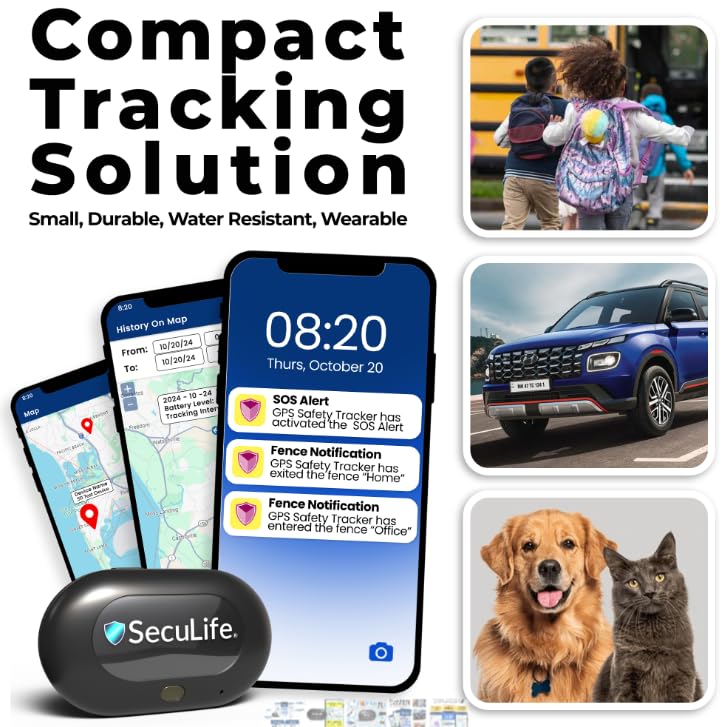 Seculife - Dispositivo de seguimiento GPS para vehículos, ni