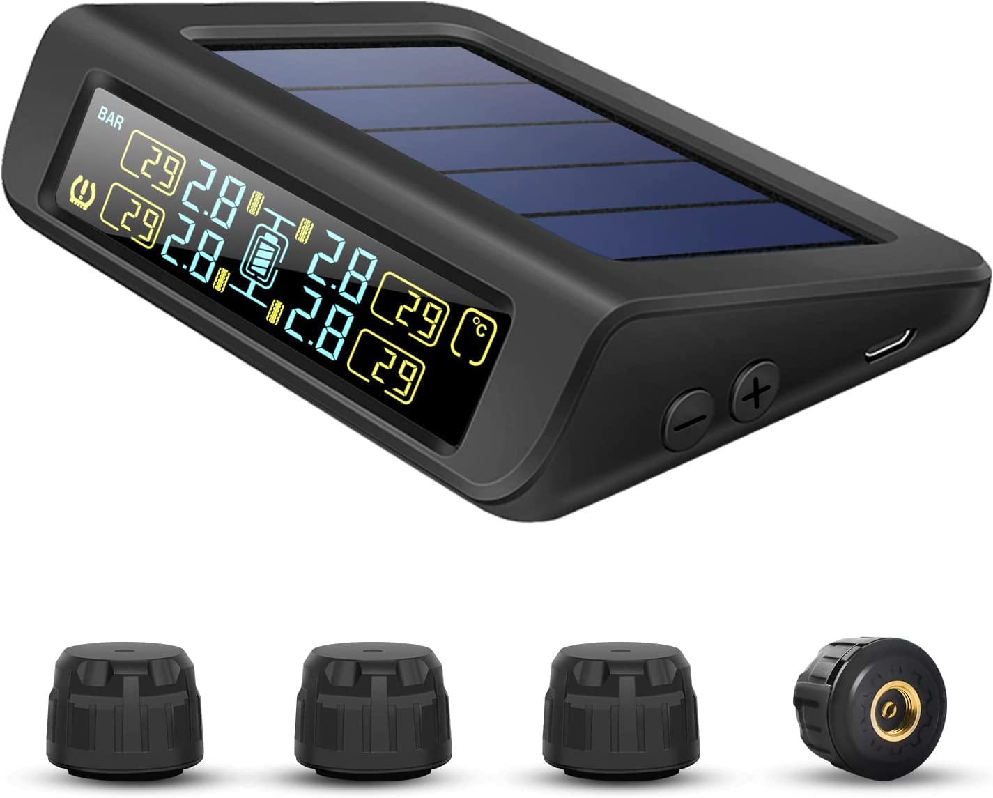 TPMS Sistema de monitoreo de presión de neumáticos, Easeuper