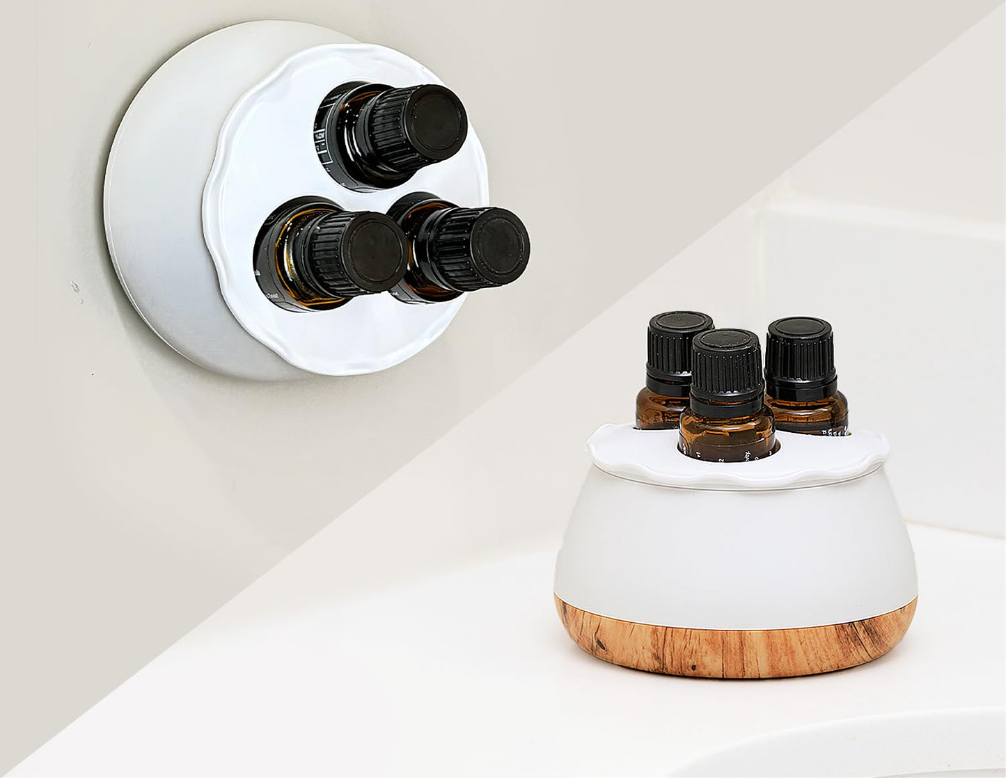 3 - Soporte para botellas de aceite esencial, organizador mo