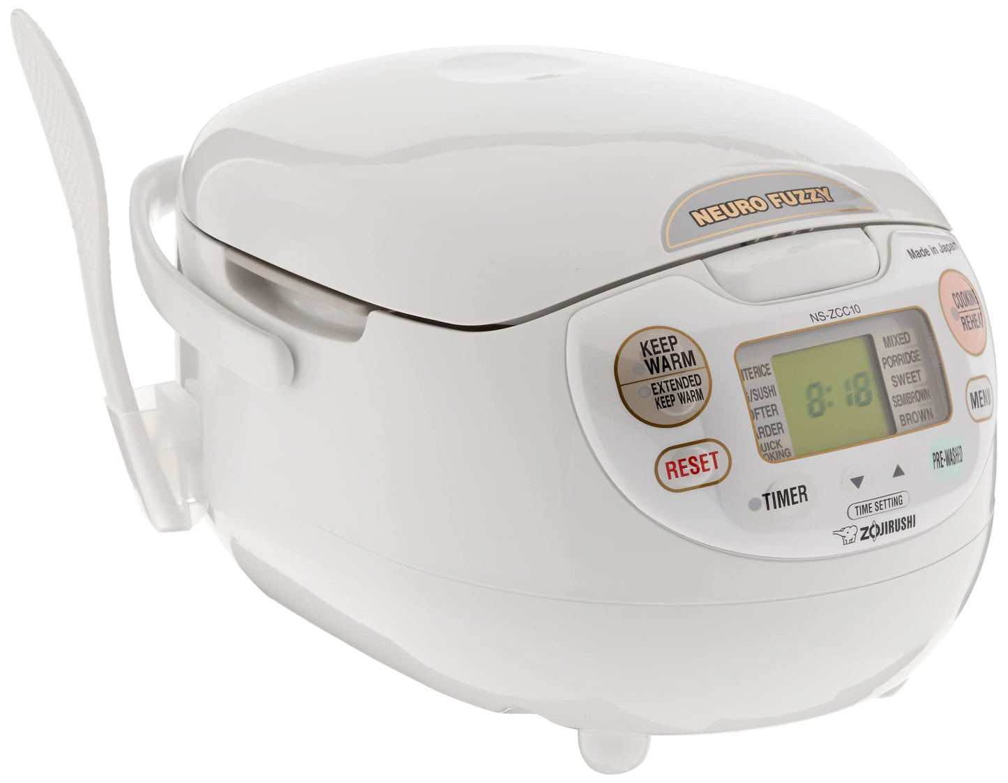 Zojirushi Arrocera y calienta arroz Neuro Fuzzy, 5–1/2 tazas