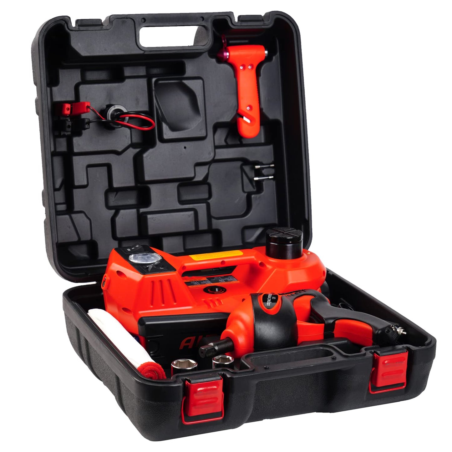STANDTALL Kit de gato eléctrico de 5 toneladas y 12 V para a