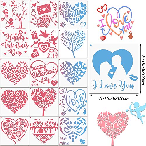 Zonon 25 plantillas para el día de San Valentín, plantillas