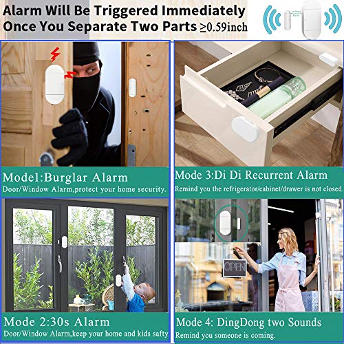 Alarma para puerta y ventana de piscina con control remoto,