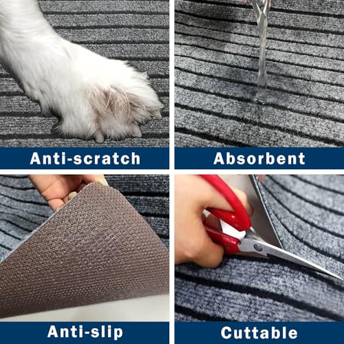 Tapete para extensor de asiento trasero, tapete antideslizan