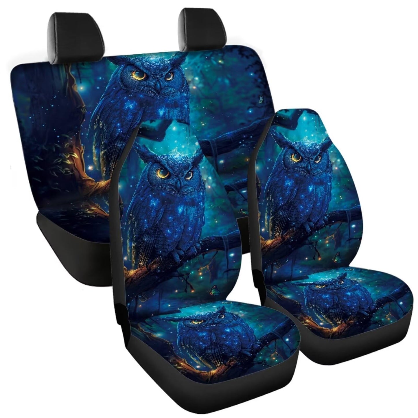 Fundas de asiento para automóviles, 4 unidades, protector de