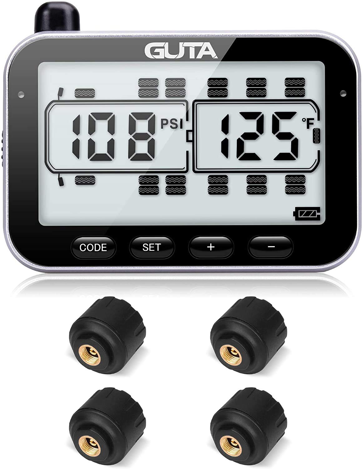 Sistema de monitoreo de presión de neumáticos para casas rod