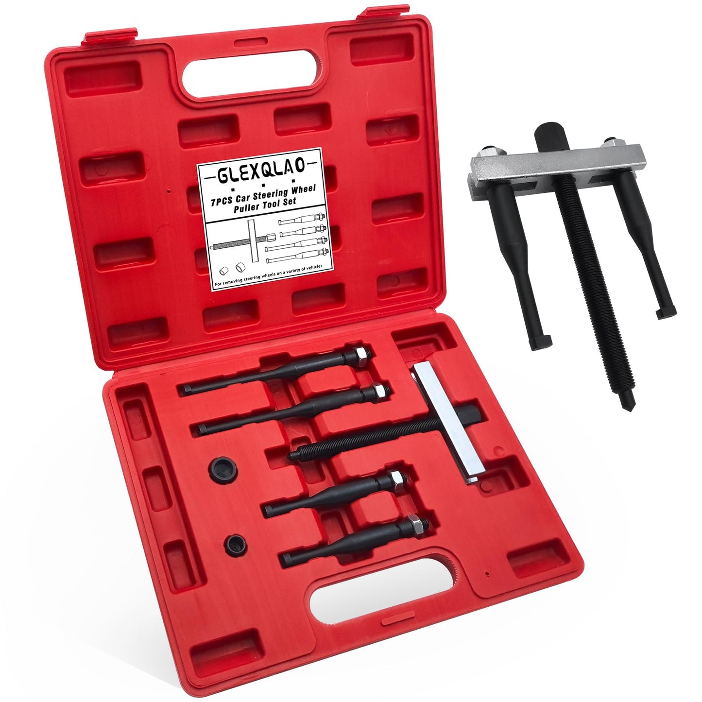 Juego de extractores de volante, kit de herramientas de extr