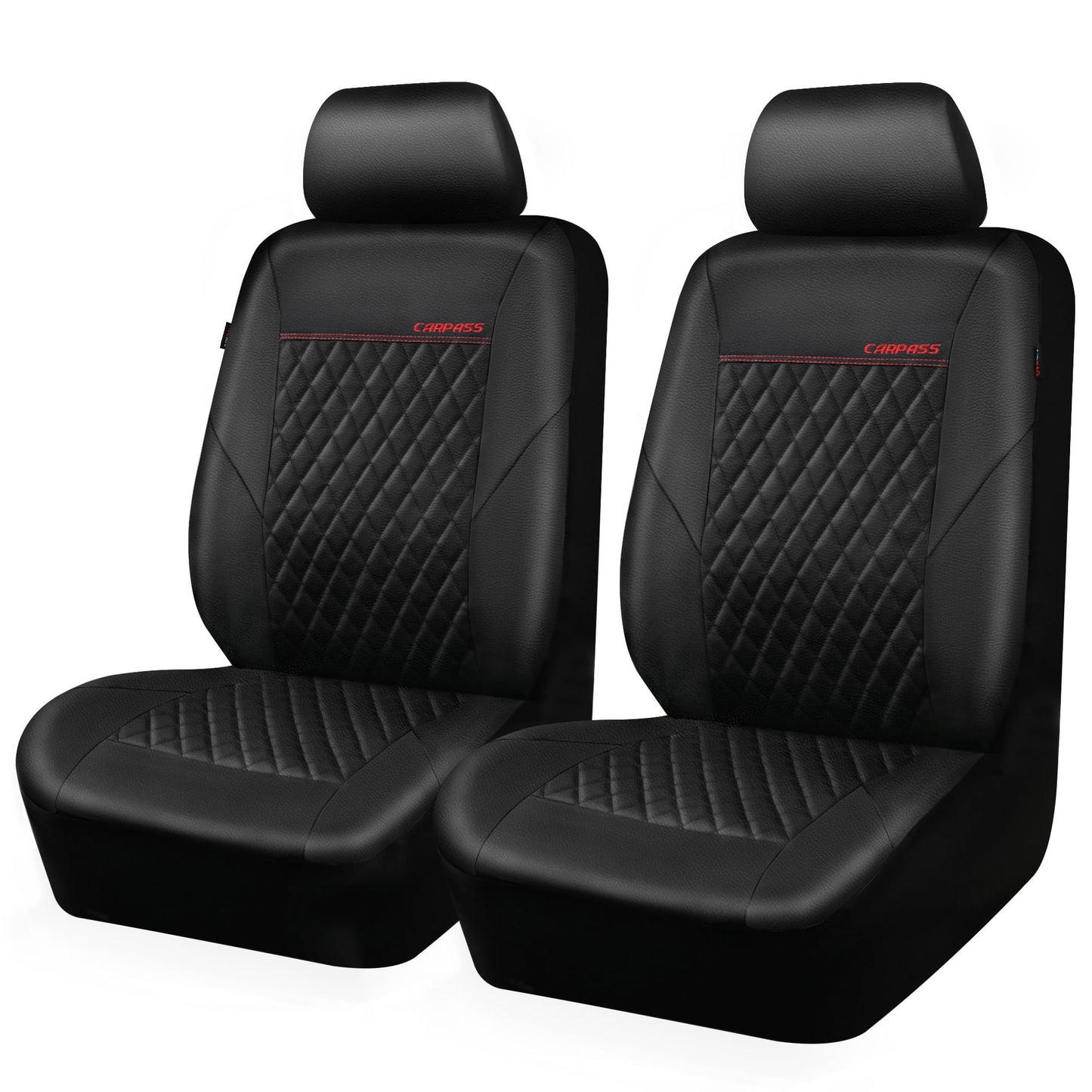 CAR PASS Funda acolchada de cuero para asiento de dos asient