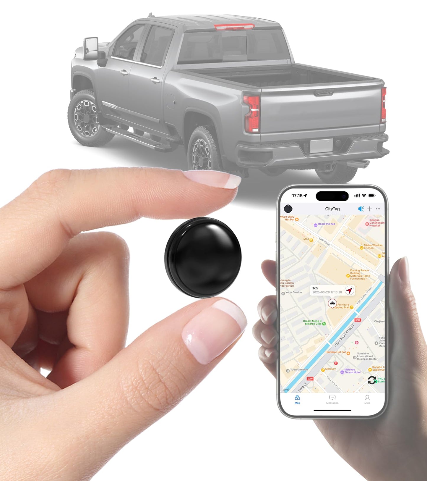 Rastreador GPS para vehículos: sin tarifa mensual, dispositi