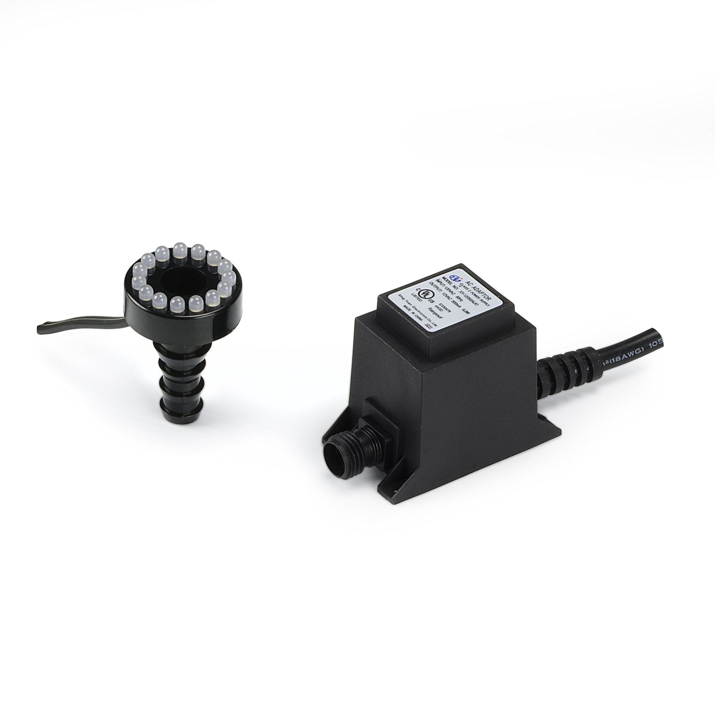 Aquascape AQSC - Lámpara LED con transformador, color negro