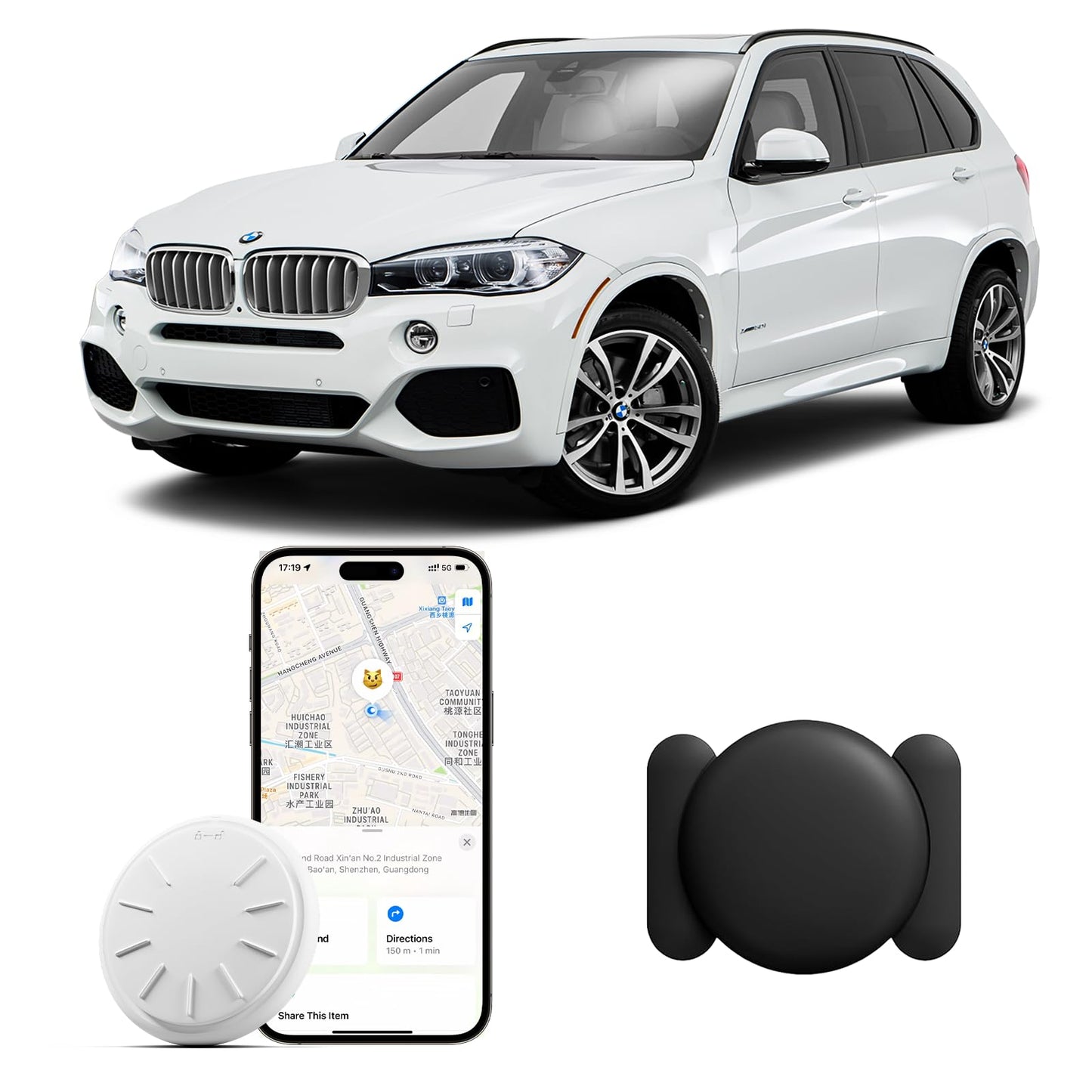 Dispositivo de seguimiento GPS, 1 rastreador de vehículos en