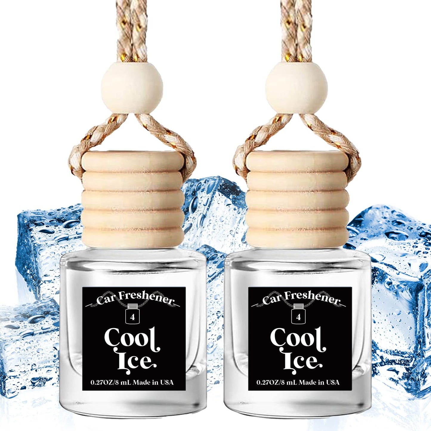 Ambientador colgante para automóvil, difusor de aceite esenc