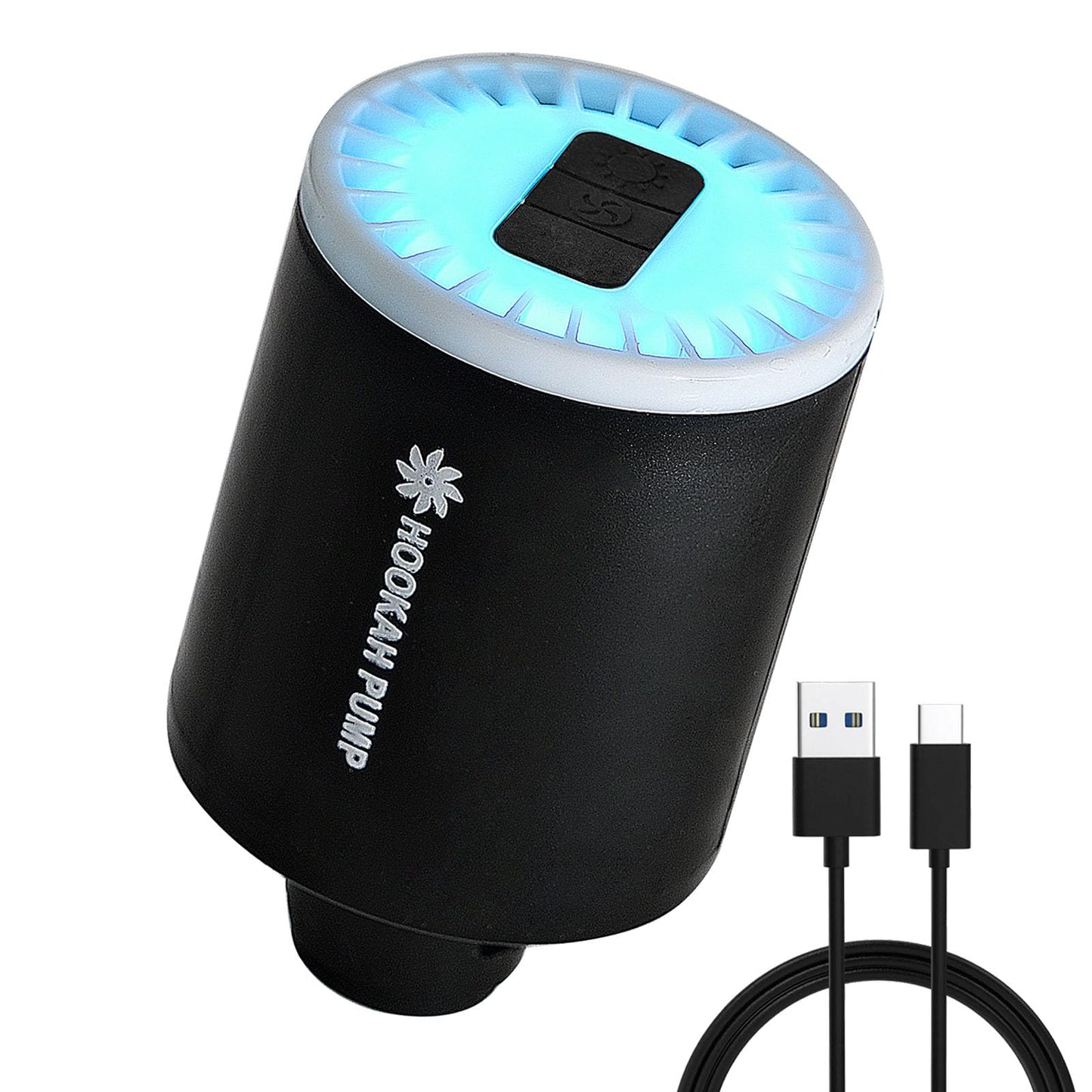 Kit de bomba eléctrica para cachimba, mini arrancador portát