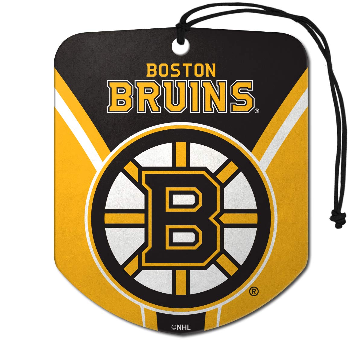 FANMATS NHL - Ambientador Boston Bruins, paquete de 2 unidad