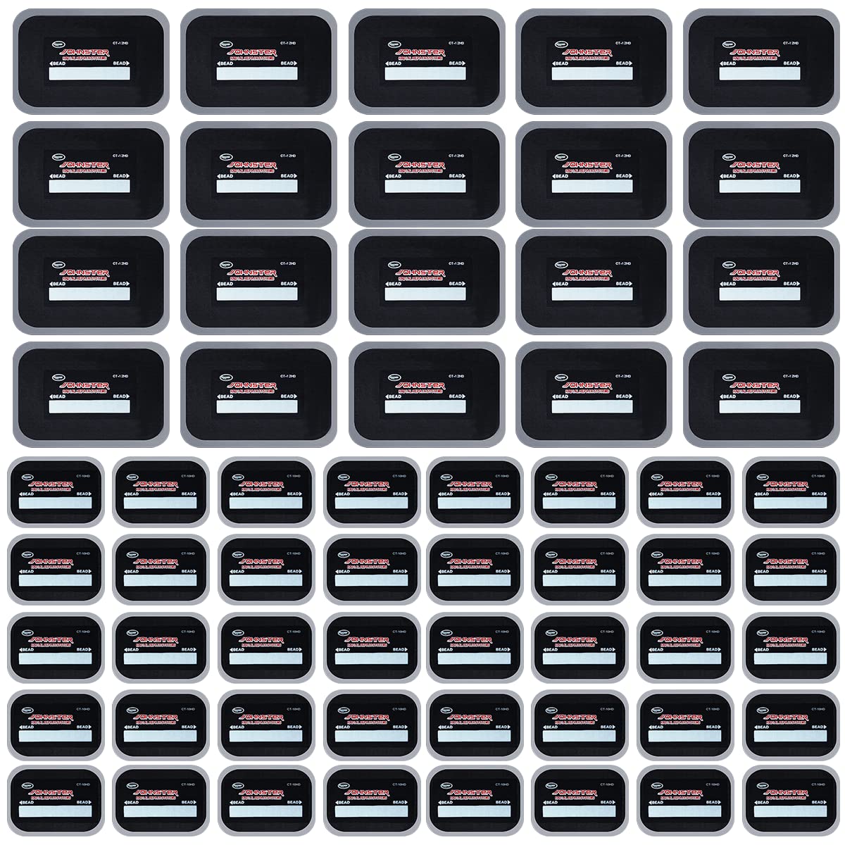 60 parches para neumáticos, 2.6 x 3.2 pulgadas, 3.4 x 4.8 pu