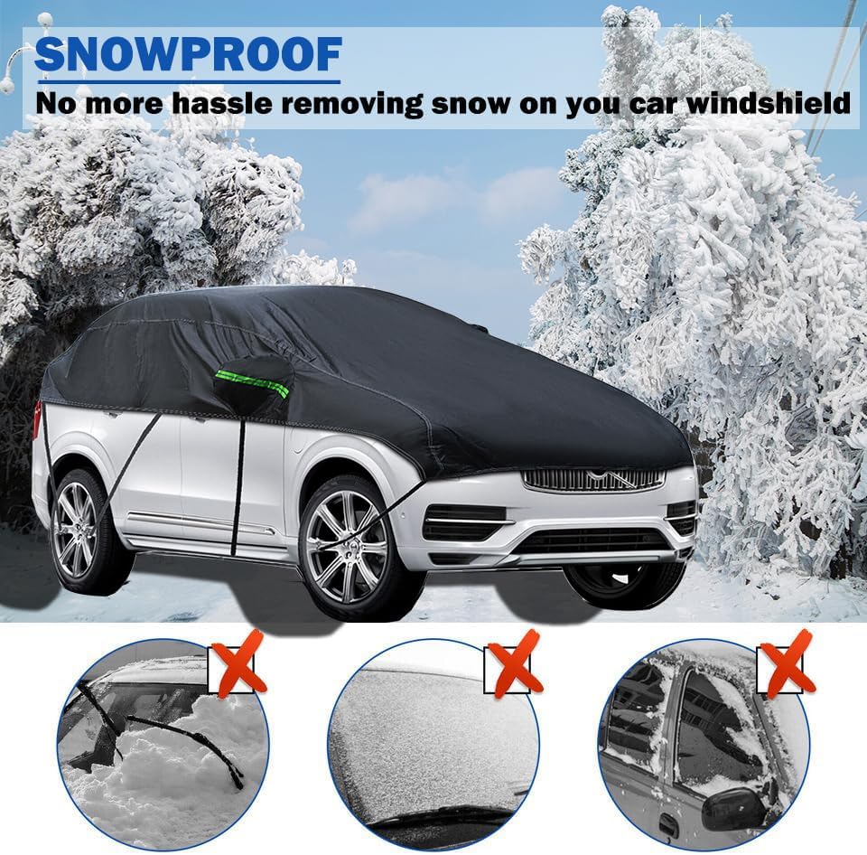 Cubierta universal para SUV MPVHalf Car impermeable para tod
