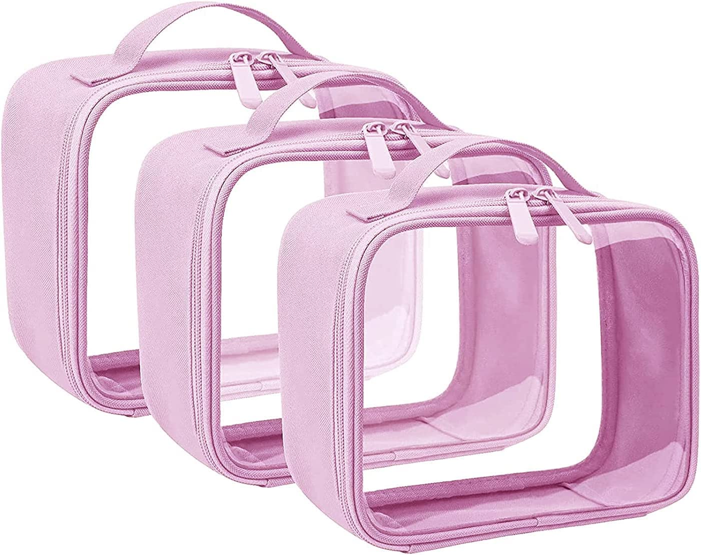 ANRUI Neceser aprobado por la TSA, bolsa de viaje transparen
