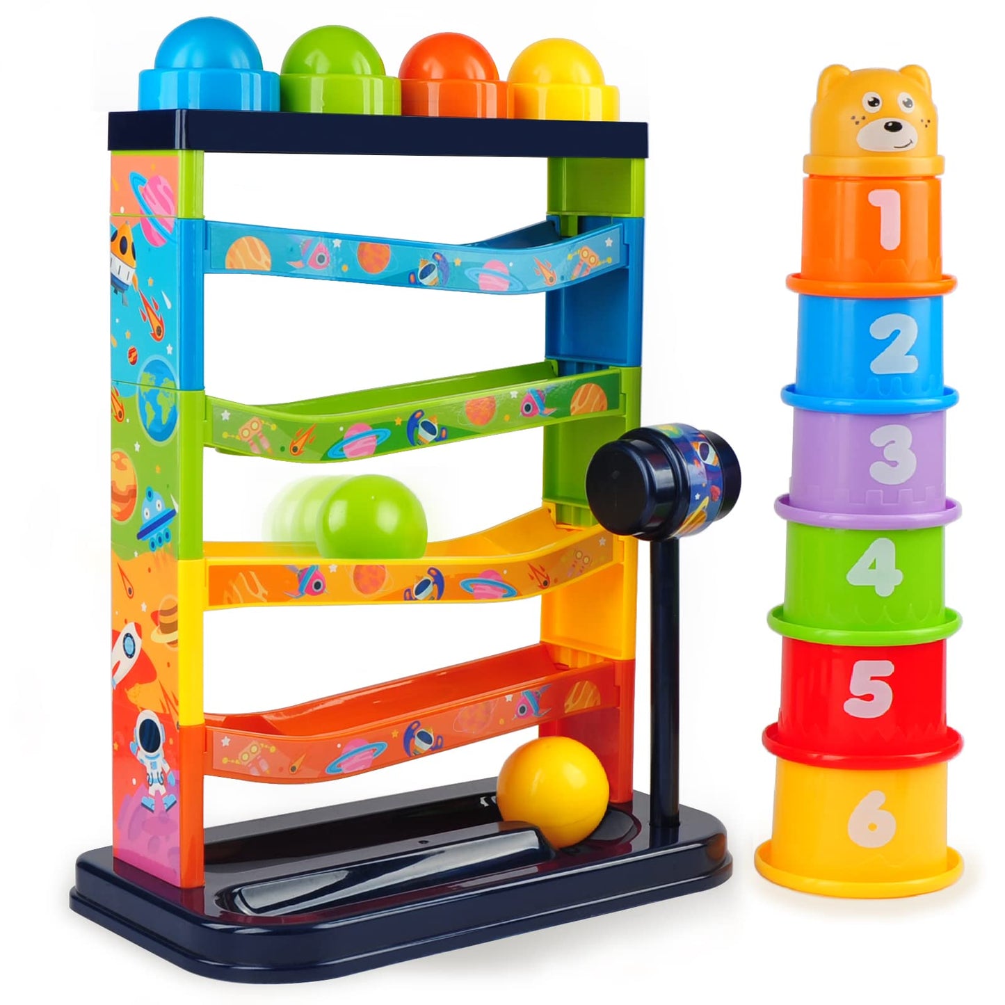 YVV Pound a Ball para niños pequeños y niñas, juguete educativo educat