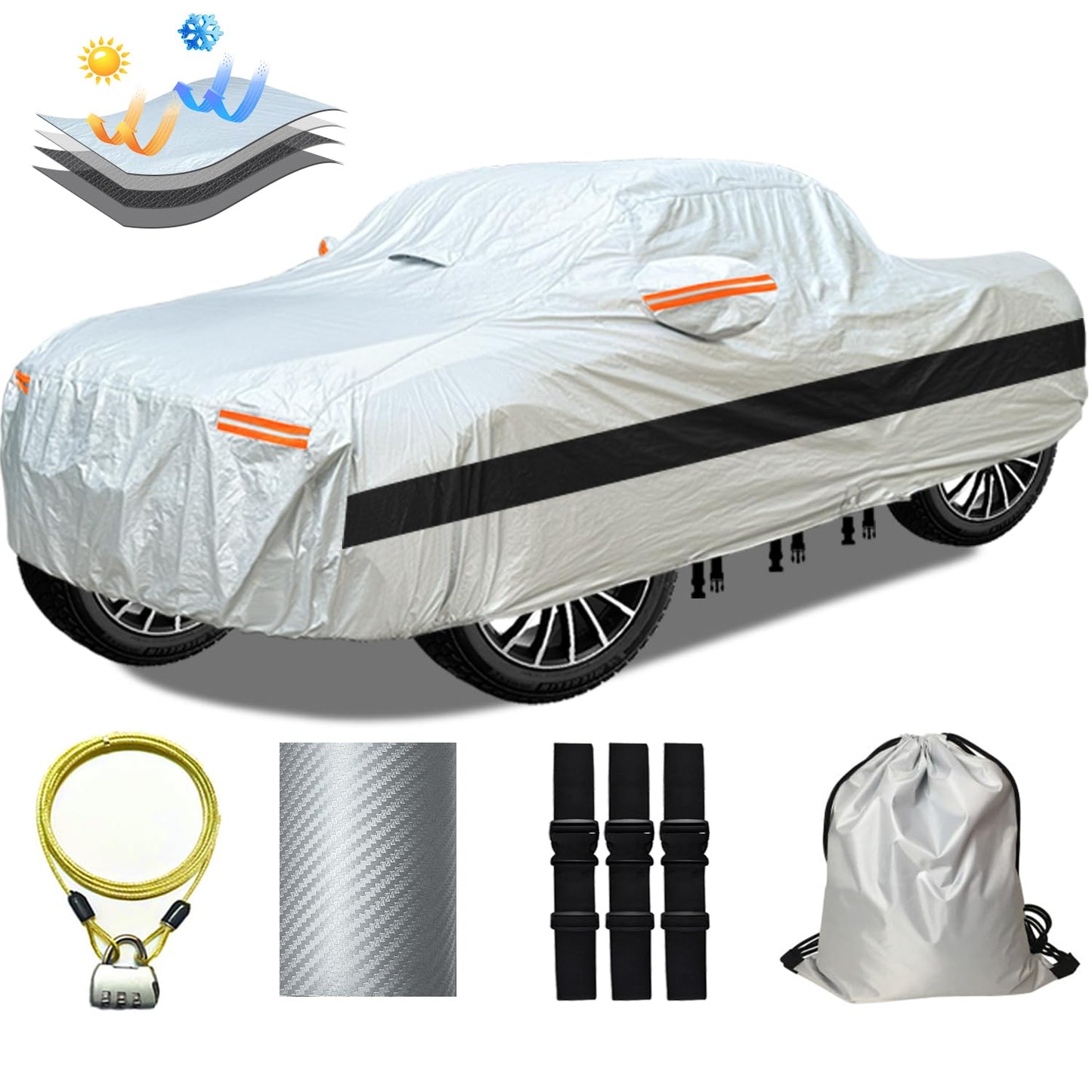 Funda impermeable para automóvil de 30 capas para automóvil,