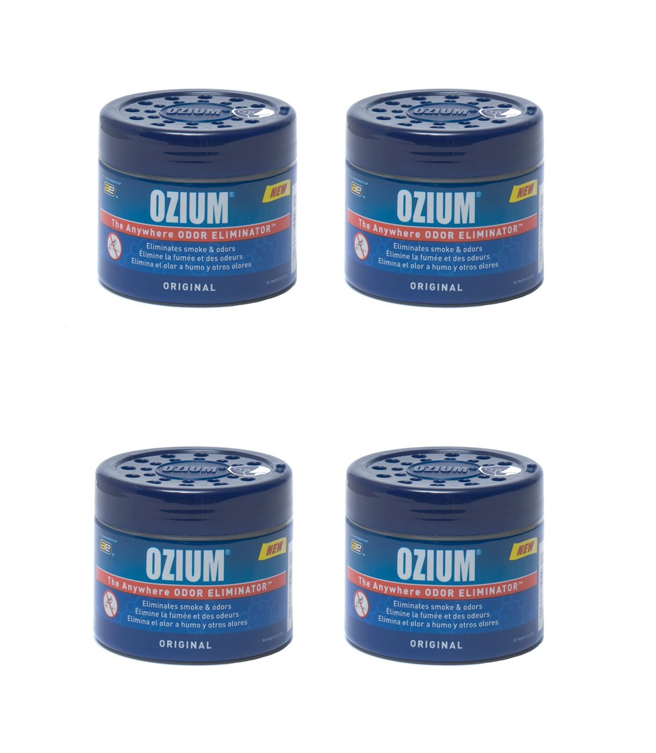 Ozium Smoke & Odors mLygz Eliminator Gel. Ambientador para e