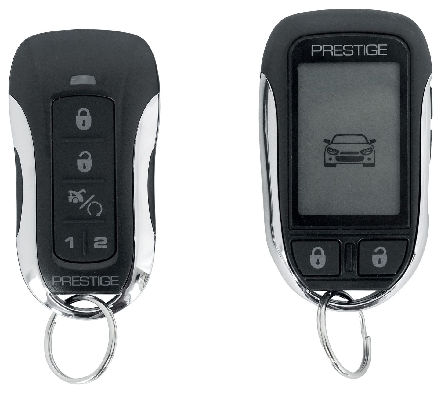 Prestige APS997Z LCD bidireccional que confirma el inicio re