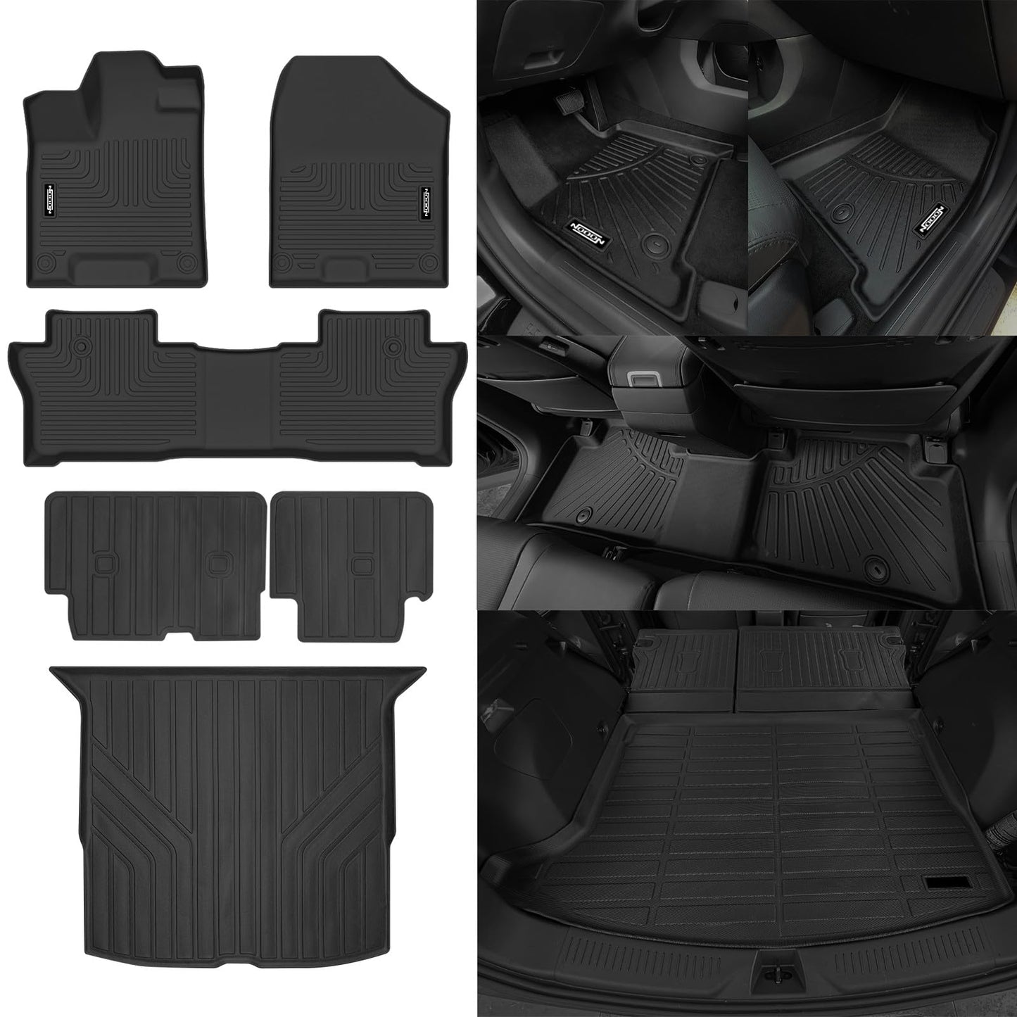 Alfombrillas para todo tipo de clima para Honda Passport 201