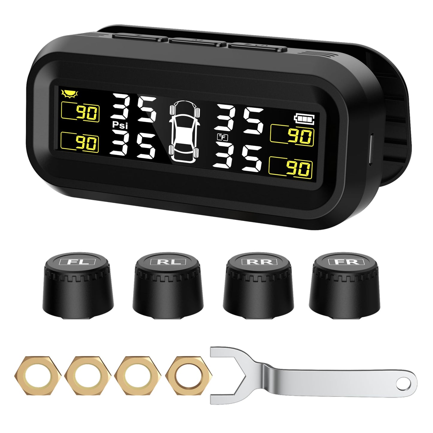SEACOT Solar TPMS Sistema de monitoreo de presión de neumáti