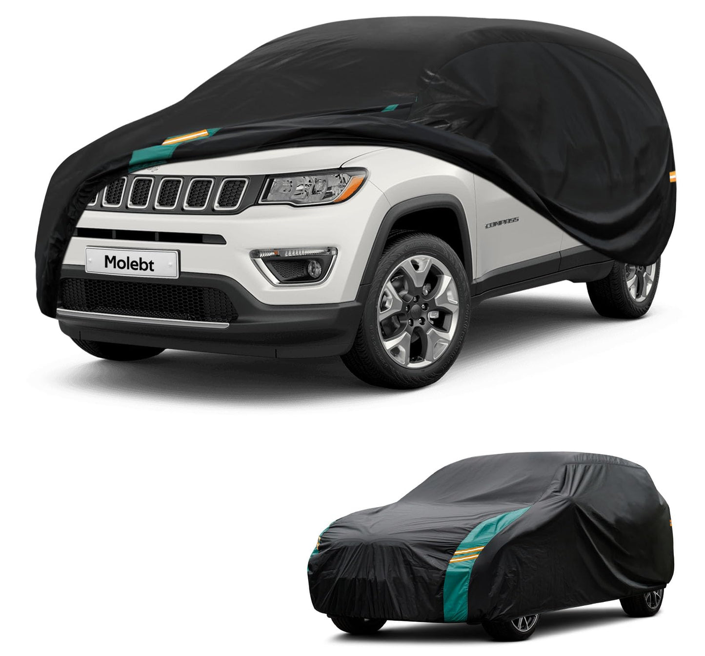 Funda compacta impermeable para automóvil SUV para todo tipo