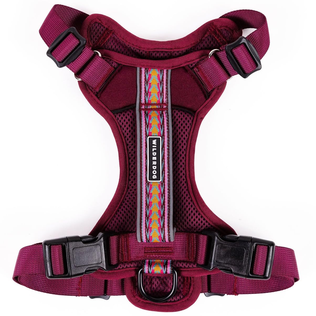 Wilderdog Arnés ligero para perro con correas reflectantes -
