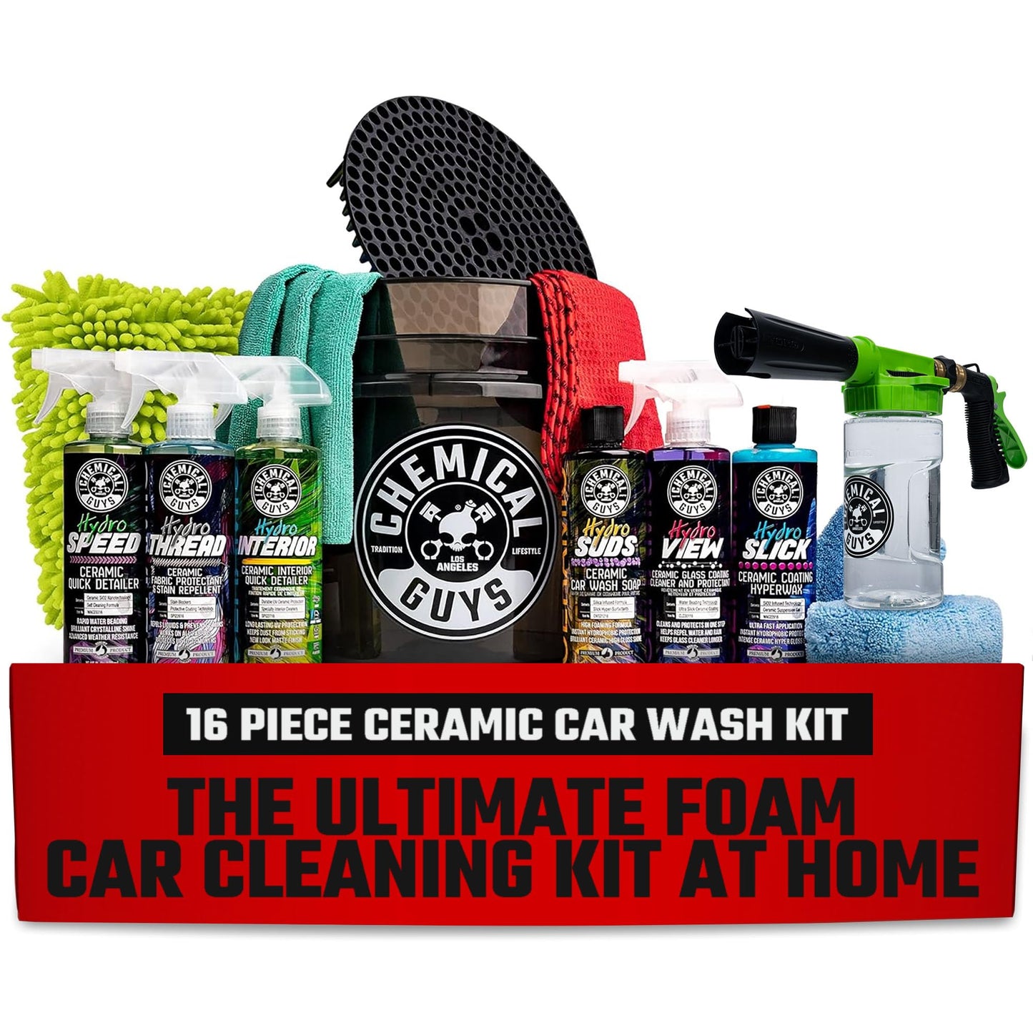 Chemical Guys HOL362 Arsenal Builder - Kit de lavado y prote