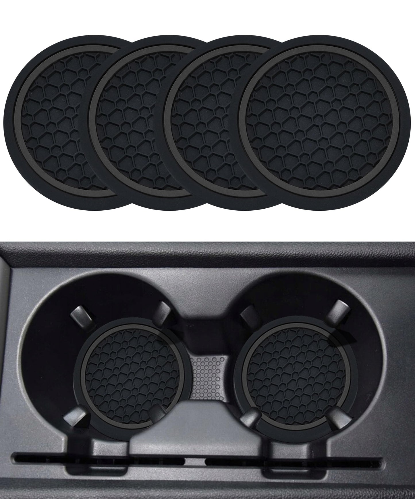 4 posavasos para automóvil, posavasos para automóvil, portav