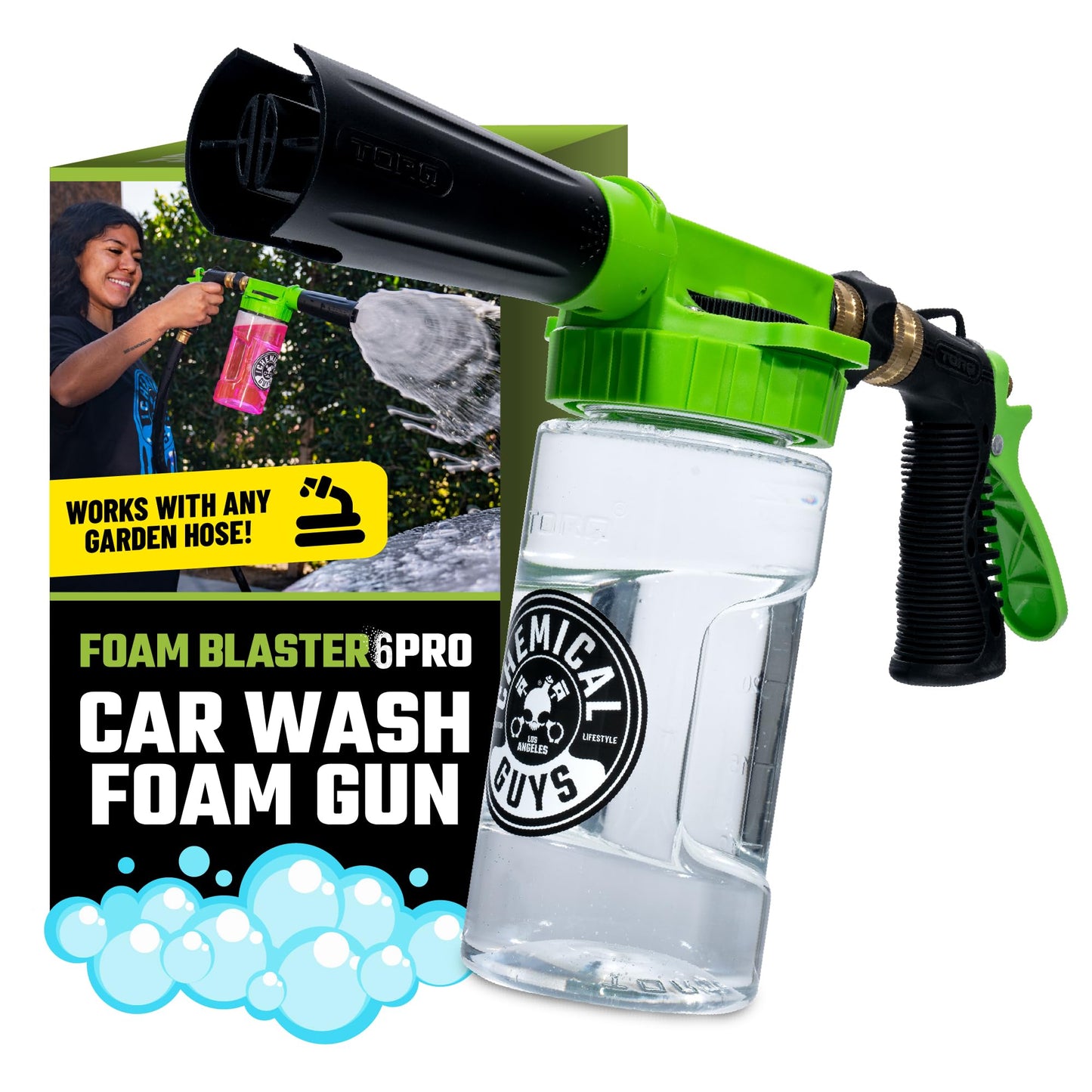 Chemical Guys, Torq Foam Blaster 6 - Pistola de lavado de es