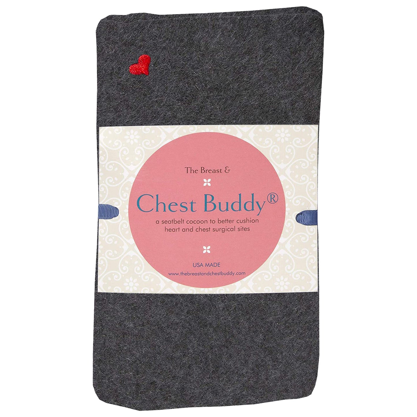 The Breast & Chest Buddy Cojín para cinturón de seguridad pa