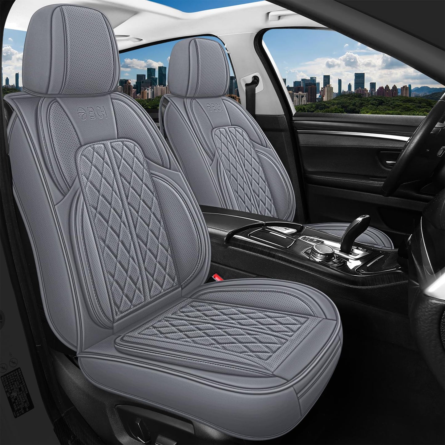 Juego completo de fundas de asiento de automóvil, ajuste uni