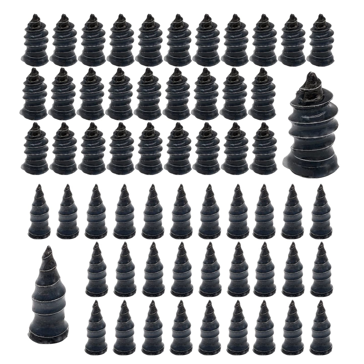 60 piezas de clavos de goma para reparación de neumáticos, t
