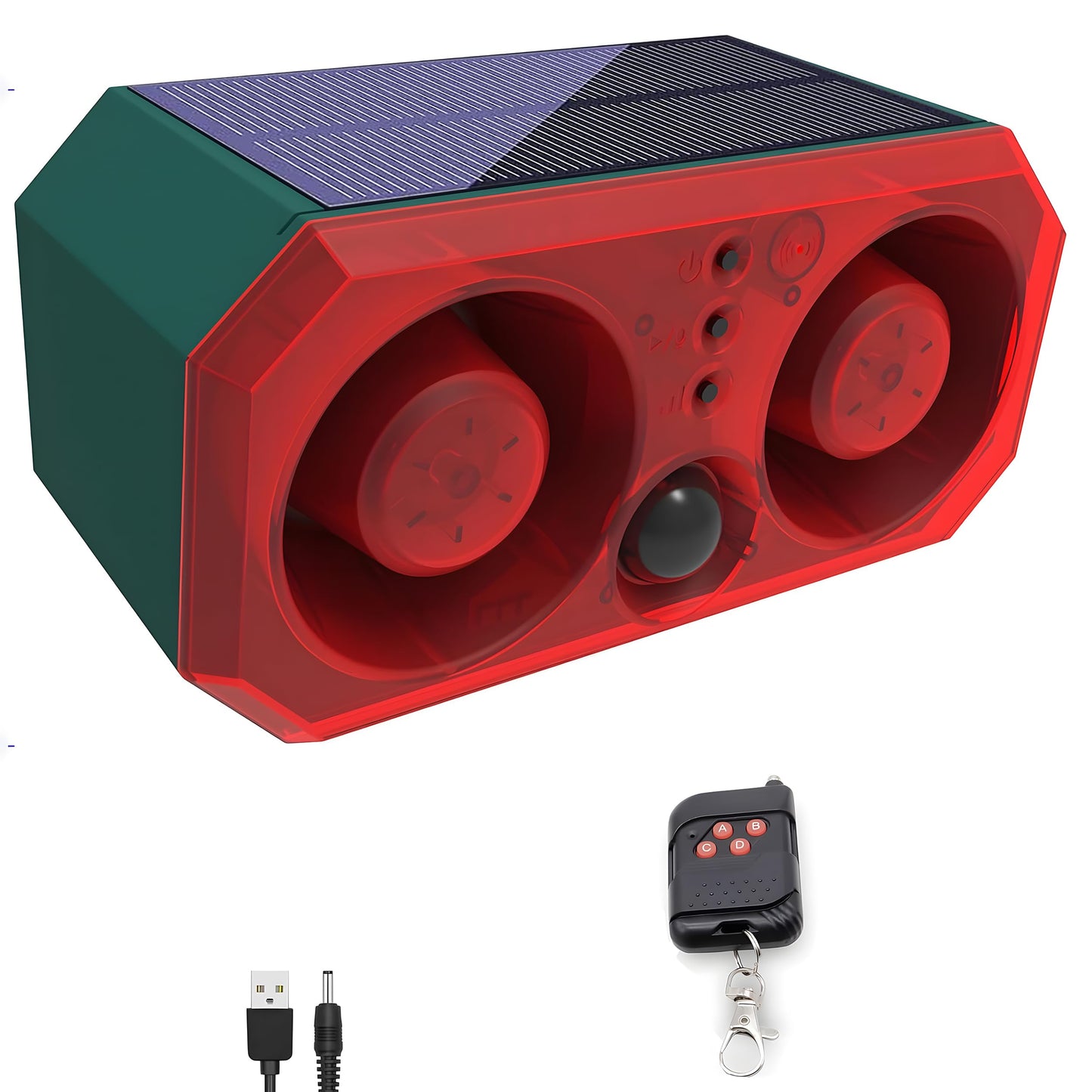 Alarma solar con sensor de movimiento: sensor de movimiento