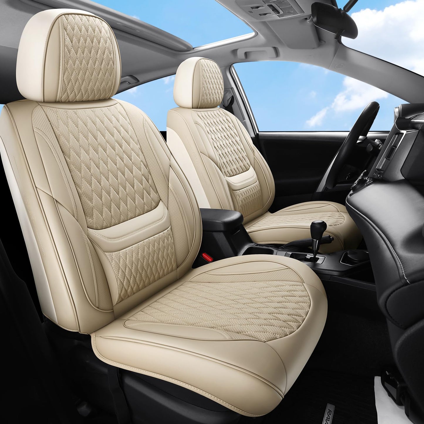 Fundas de asiento de automóvil, fundas de cuero para asiento
