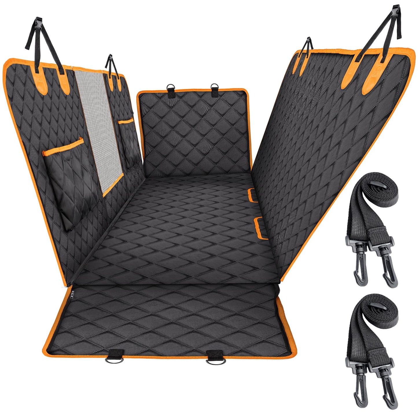 BENCMATE Funda de asiento de coche 6 en 1 para mascotas, res