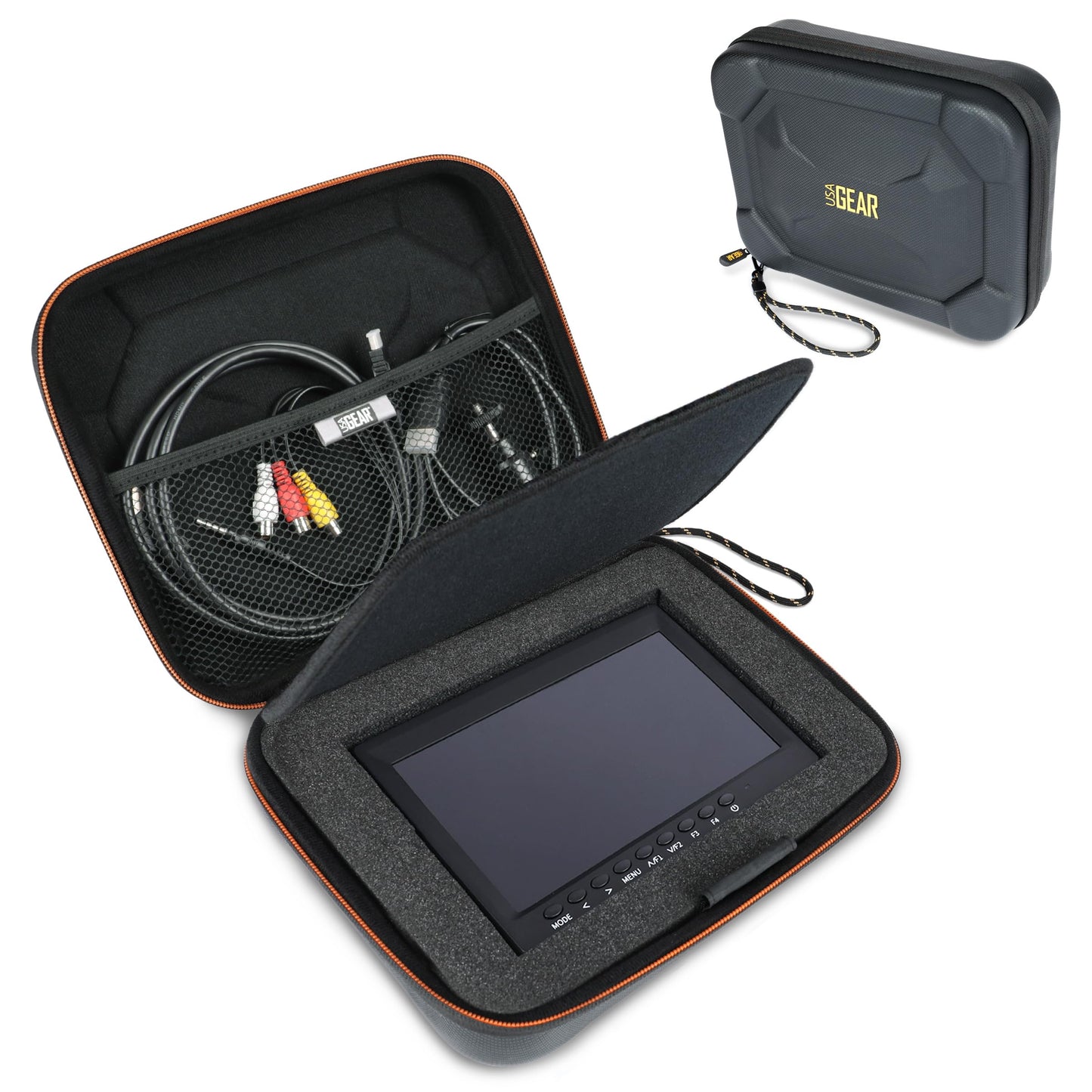 USA GEAR Funda para monitor de cámara – Funda rígida para mo
