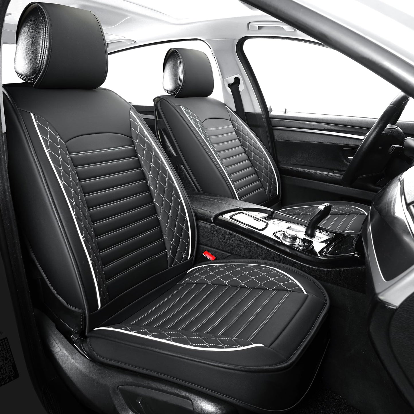 Fundas de asiento de cuero para automóviles, fundas de asien