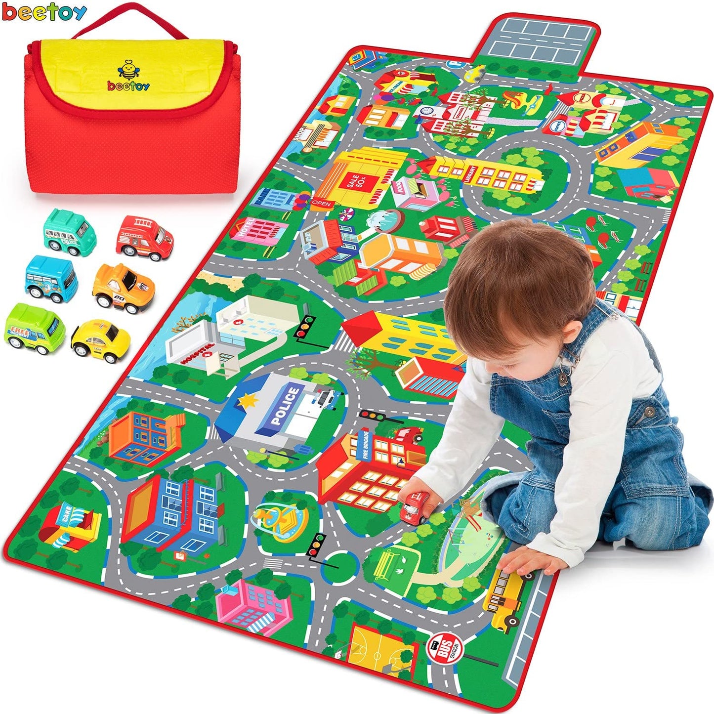 beetoy Alfombra de coche de 31.5 x 67 pulgadas, alfombra de