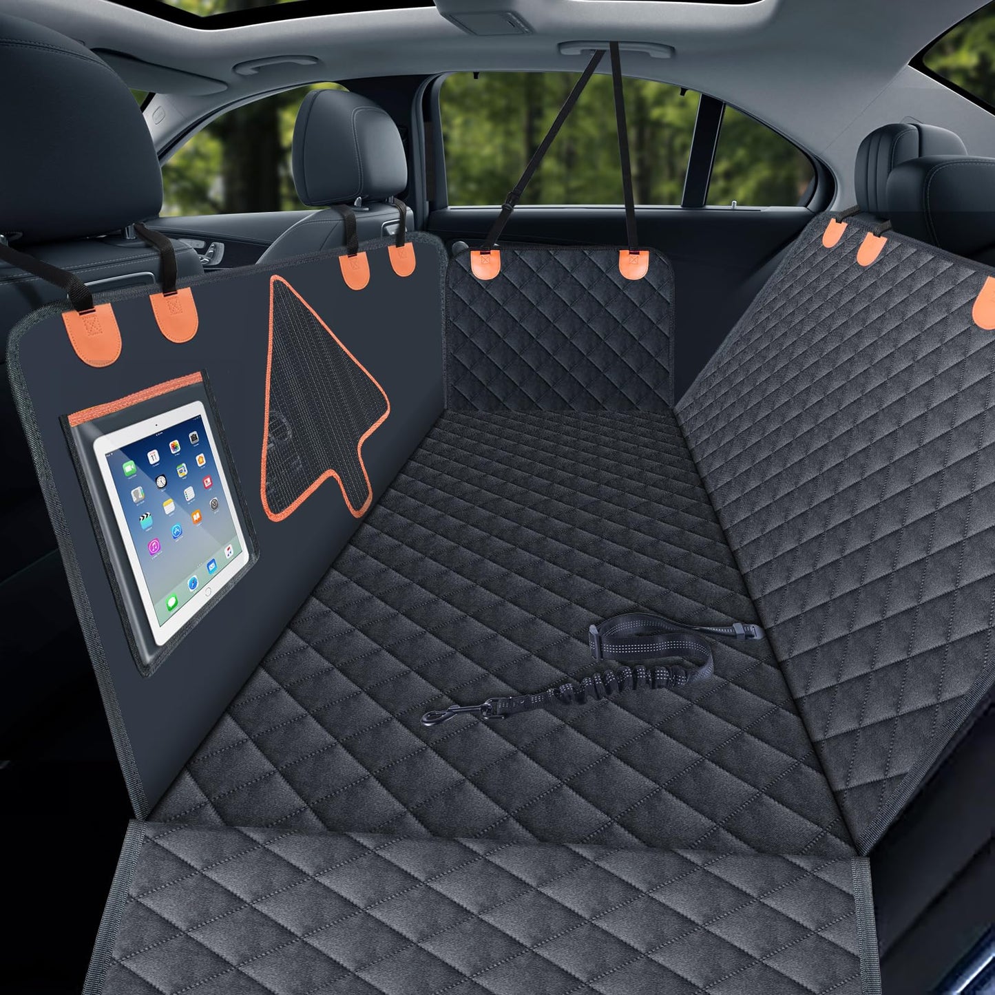 Funda de asiento de automóvil para perro, funda de asiento t