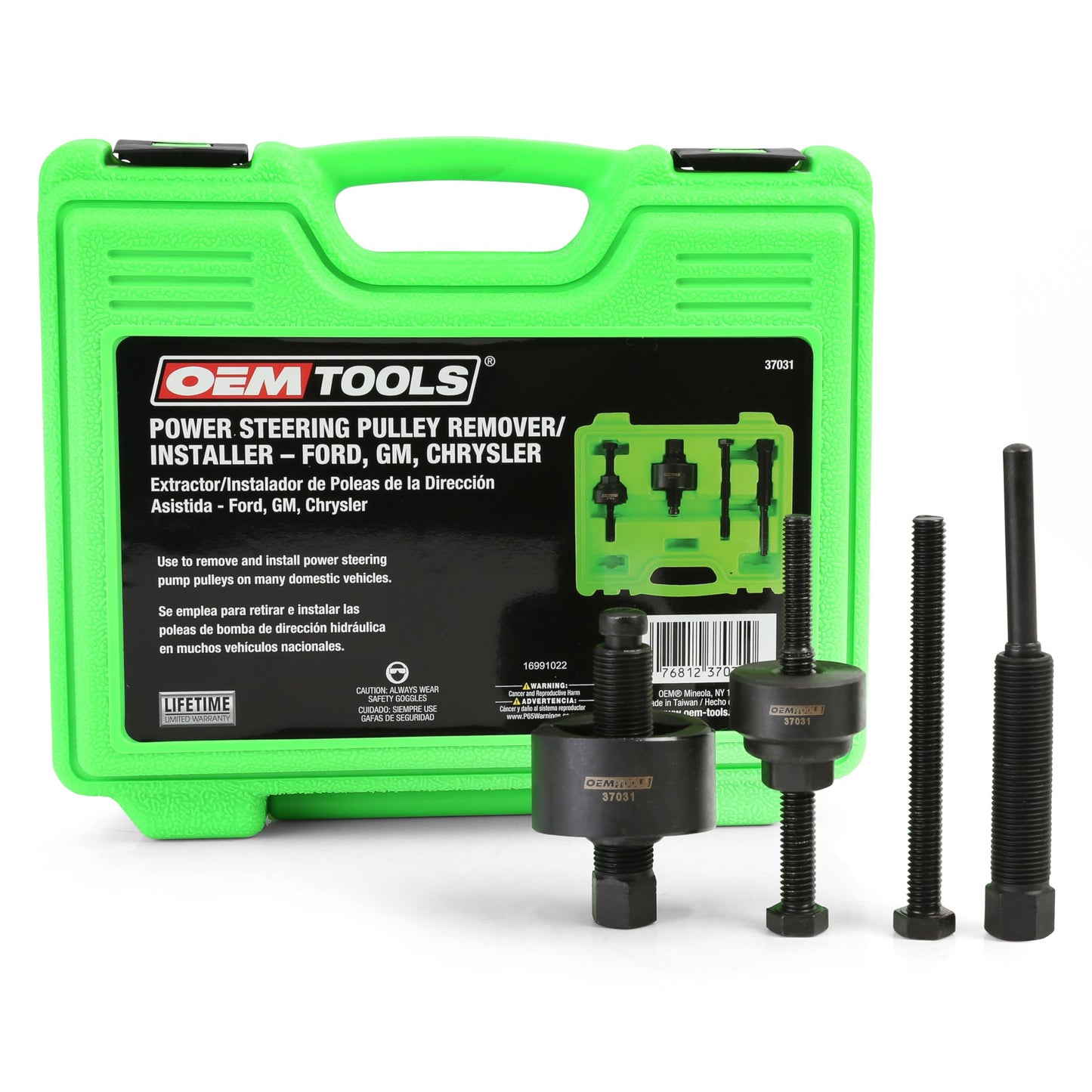 OEMTOOLS 37031 Kit de extractor e instalador de poleas de di